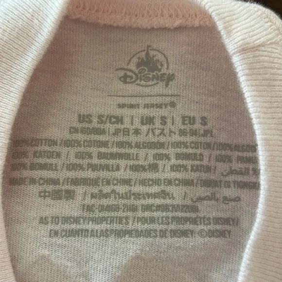 Disneyland Jersey rare pink and gold size S - Picture 7 of 11